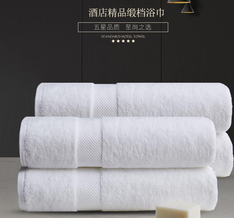 Siêu 100% Cotton Trắng Khách Sạn Khăn Mặt Khăn Mặt