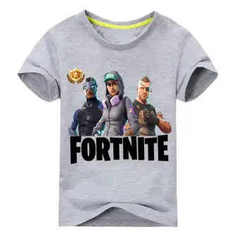 New Arrivals Hot Fortnite Print T Shirt For Kids Children Summer - 2018 spring autumn roblox t shirt kids boys sweatshirt girls clothing red nose day costume hoodied clothes long sleeve tees tops