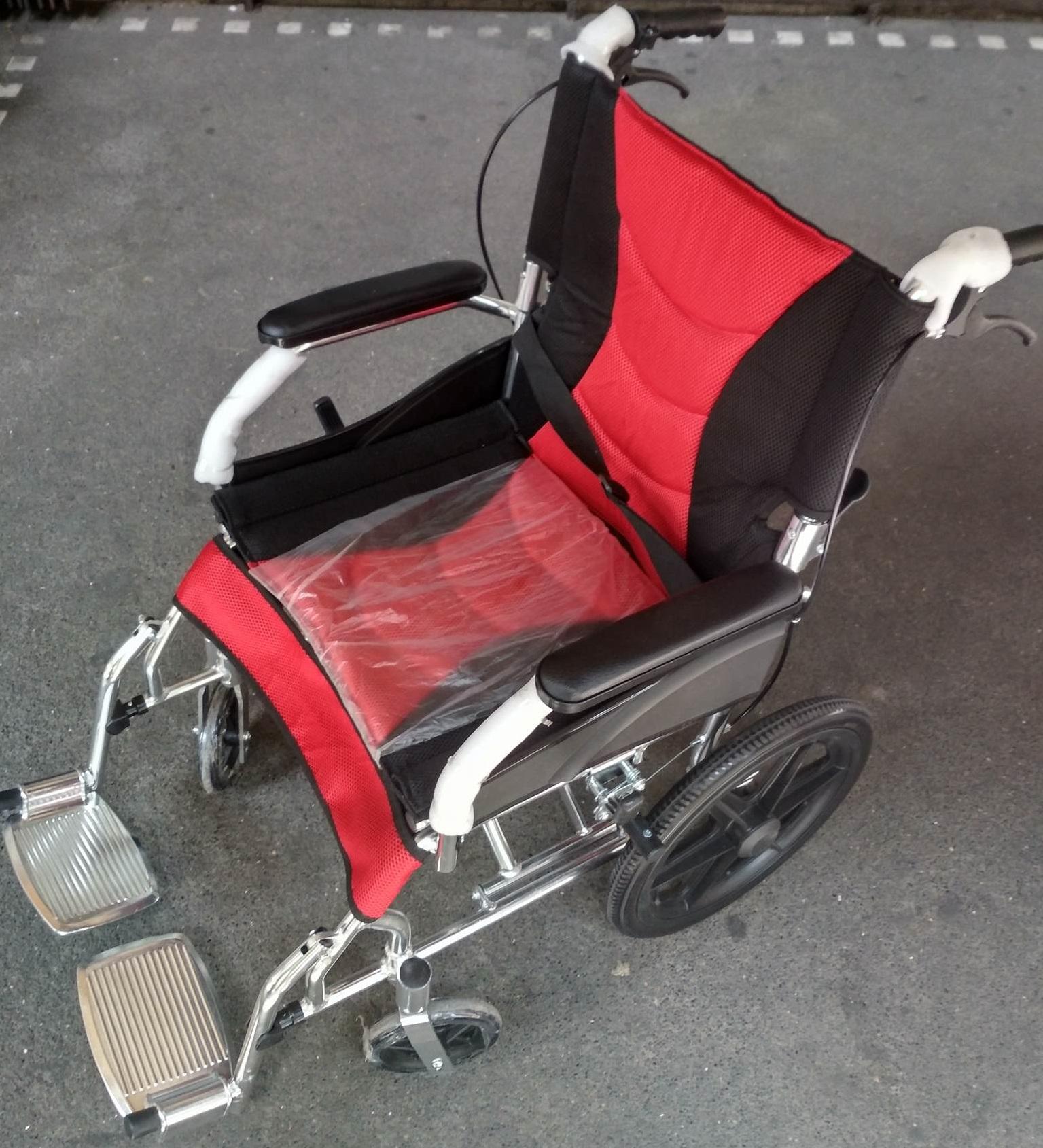 Aluminum Heavy Duty Lightweight Travel Wheelchair Red Lazada PH