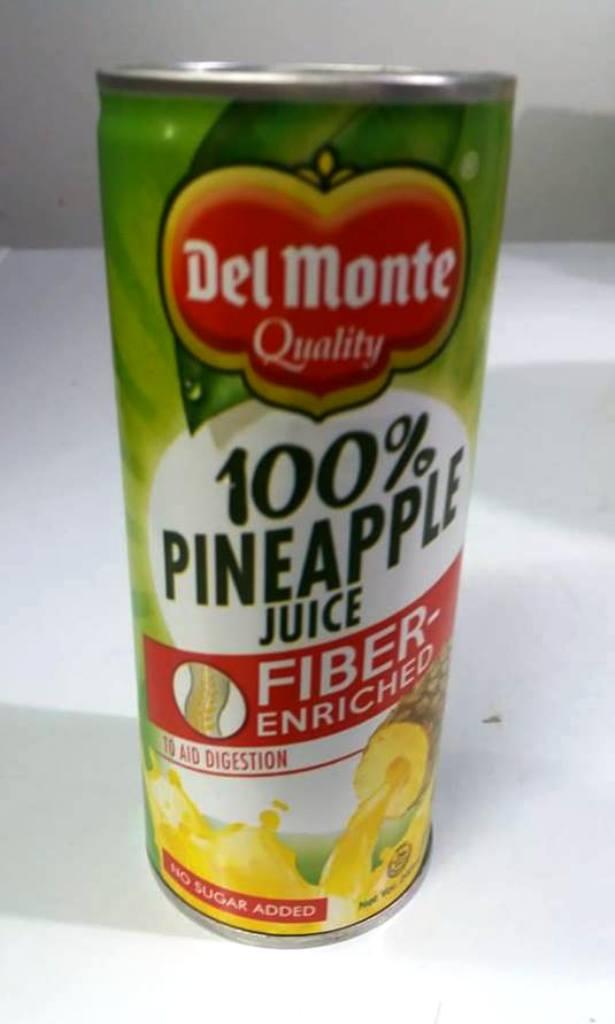 Del Monte 100 Pineapple Juice Fiber Enriched (6 x 240 ml) Lazada PH