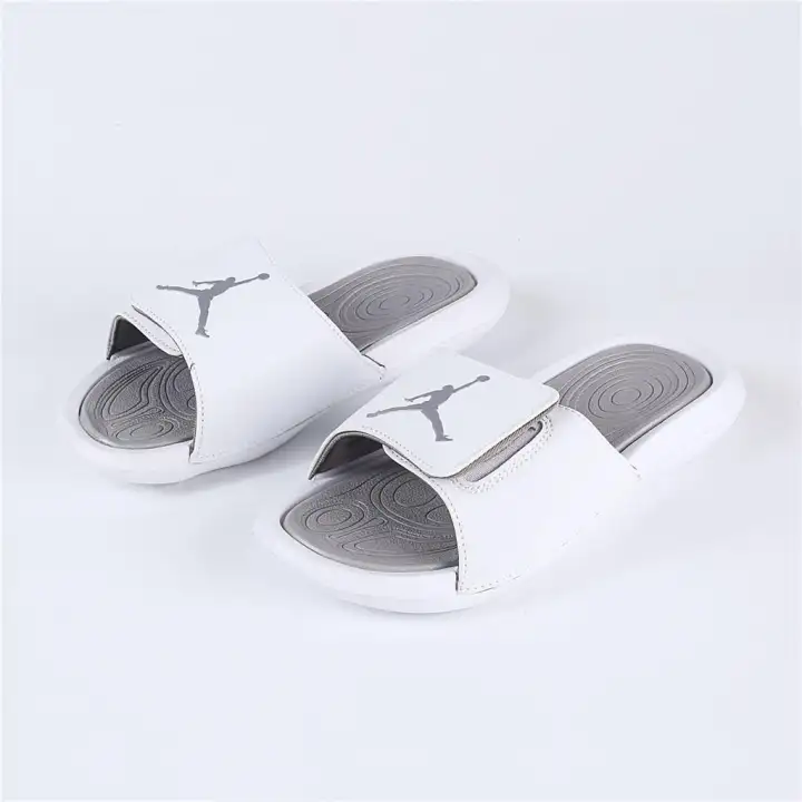jordan sandals white