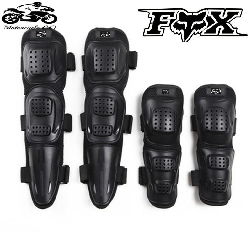 4Pcs/set Adult Sports Motorcycle Motorbike Bike Racing Skating Elbow Knee Shin Armor Guard Protector Guards Protective Gear Pad