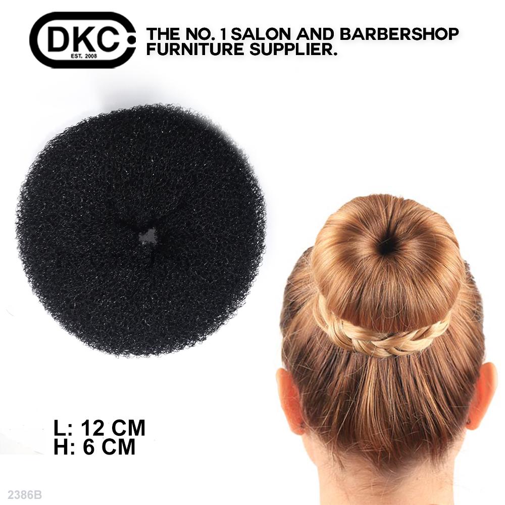 Black Donut Hair Bun Maker Semi Large 12cm 2386b Lazada Ph