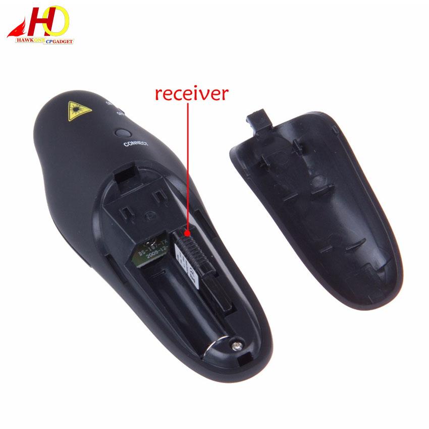 RF 2.4GHz Wireless Presenter Remote Presentation USB Control PowerPoint ...