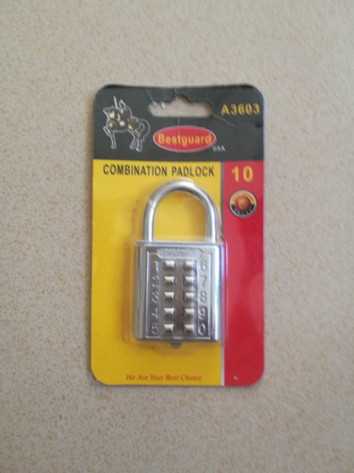 combination padlocks for sale