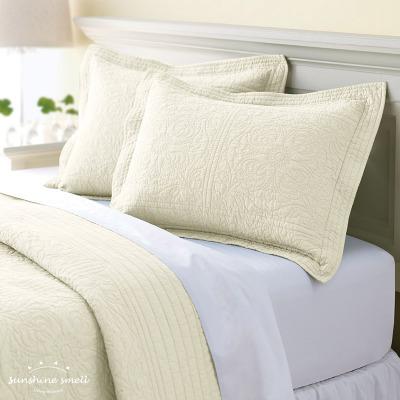 Kiểu Mỹ Làng Quê 100% Cotton Quilt Vỏ Gối 100% Cotton Gối Chần Bông Bộ Đệm Tựa Màu Dày Gối Tựa Euro Gối