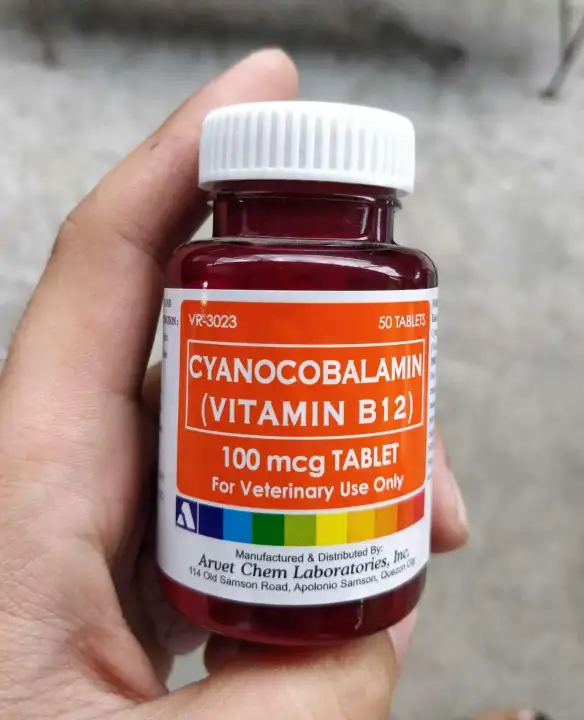 Vitamin B12 50 Tablets Lazada Ph