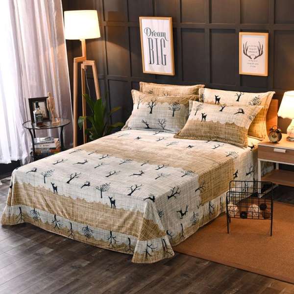 Vải Flannel Ga Trải Giường Đơn Chiếc 1.5 M Ga Trải Giường Người Ký Túc Xá Sinh Viên Mặt Bích Nhung San Hô Vỏ Chăn 1.8/2.0m Mùa Đông