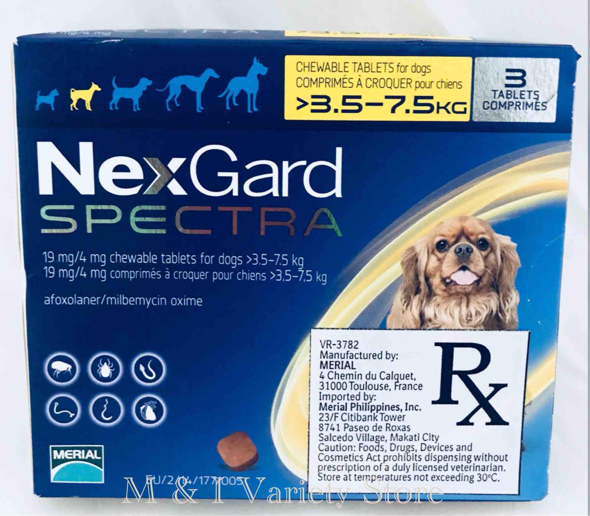 nexgard spectra tabletes