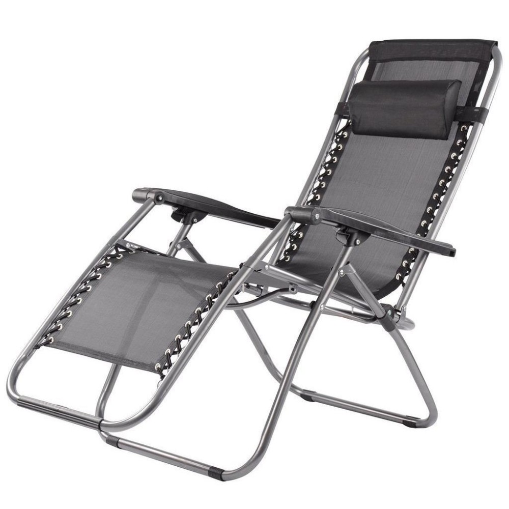Zero Gravity Comfort Relax Recliner Chair Set Of 2 Black Lazada Ph