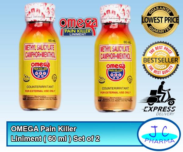 Omega Pain Killer Liniment 60ml Set of 2 Lazada PH