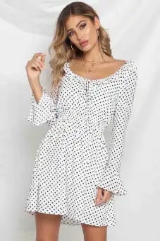 cheap all white dresses