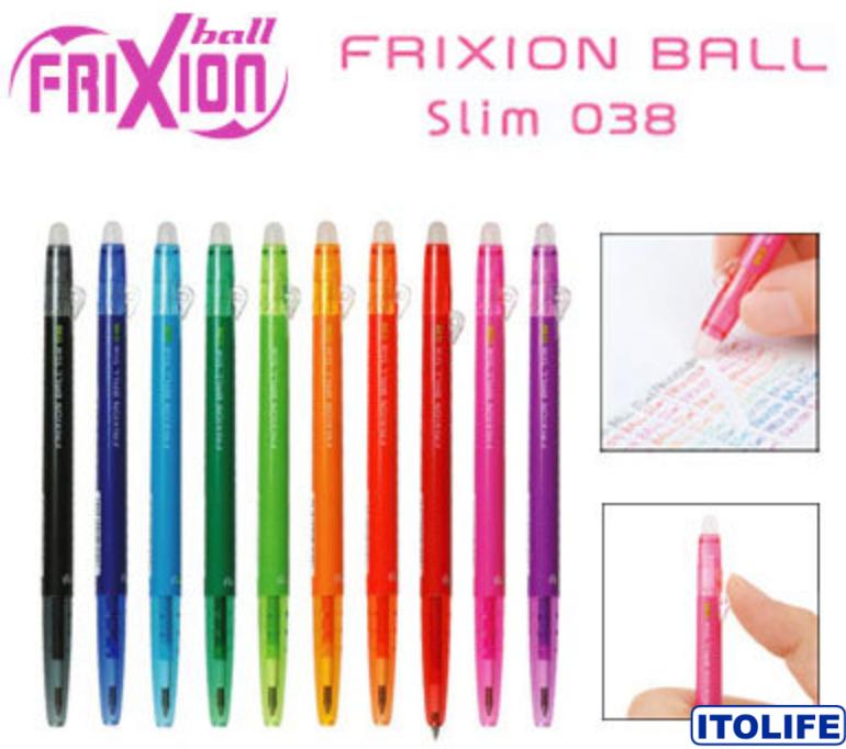 Pilot Frixion Ball Slim Pen 0 38mm 1pc Lazada Ph