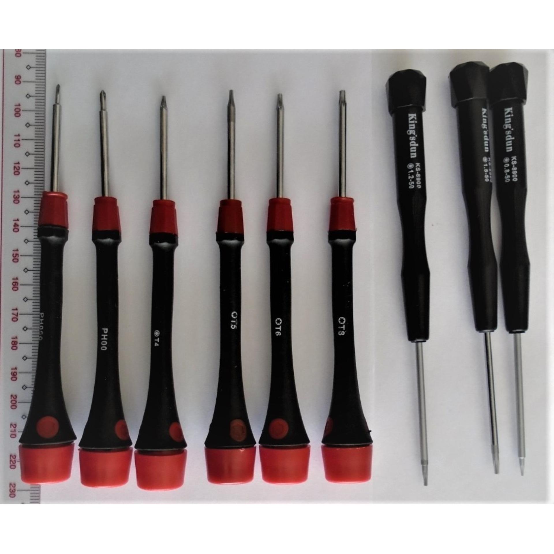 King'sdun 9 Pieces Air 5 Point Pentalobe Screwdriver Lazada PH