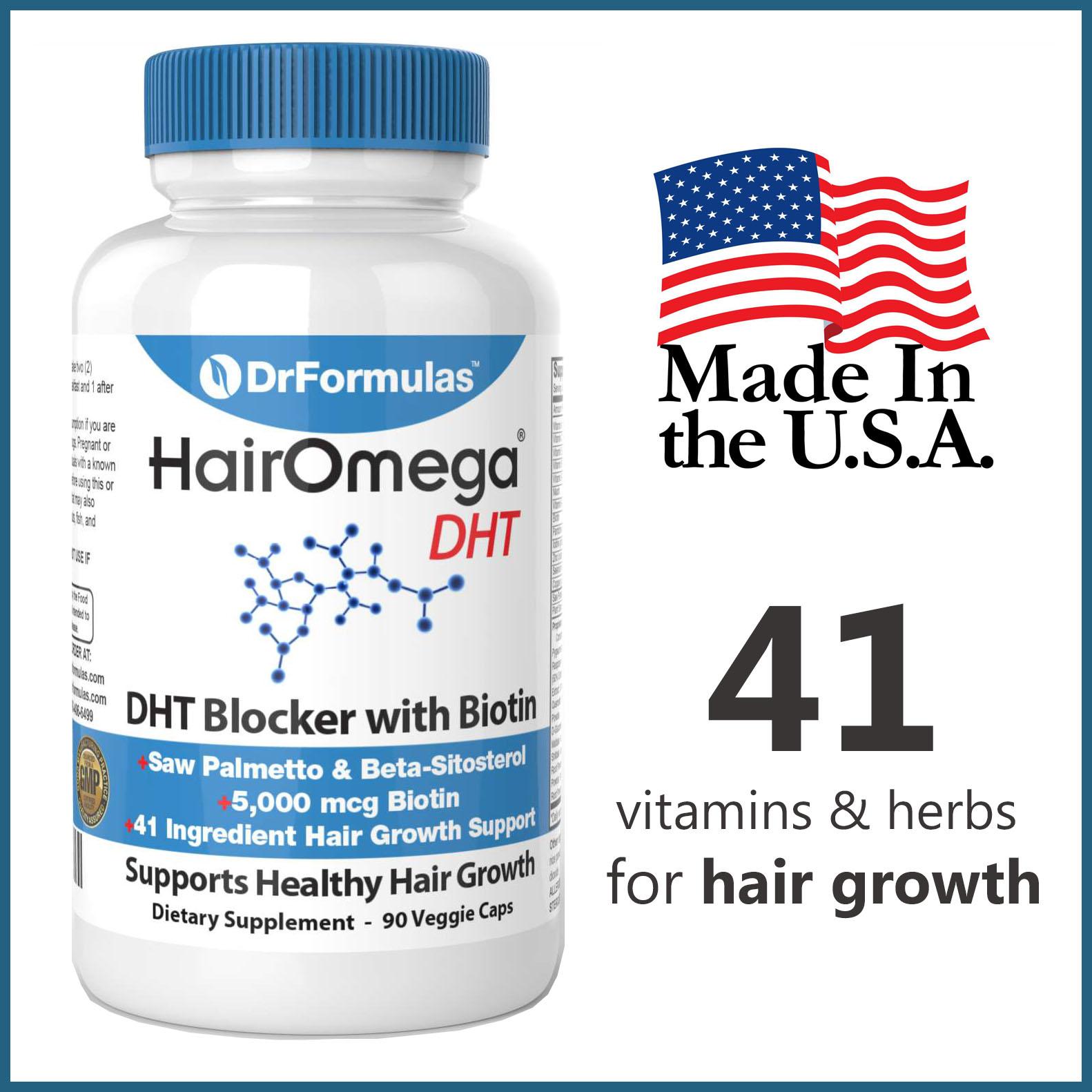 HairOmega DHT Blocker for Men and Women - Advanced Hair Grower ( Anti Hair  Loss ) Supplements with Biotin 5000 mcg Hair Loss Vitamins Pills, 90 Veggie  Caps (45 Day Supply) | Lazada PH