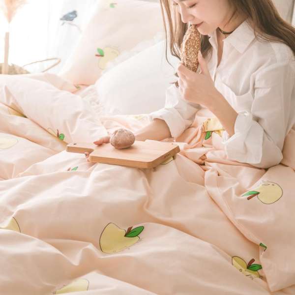 Trong Gió 100% Cotton Vỏ Chăn Đơn Chiếc 100% Cotton Sắc Xanh Thiên Nhiên Duy Nhất Ký Túc Xá Sinh Viên Vỏ Chăn 1.5 M Hai Người 200*230