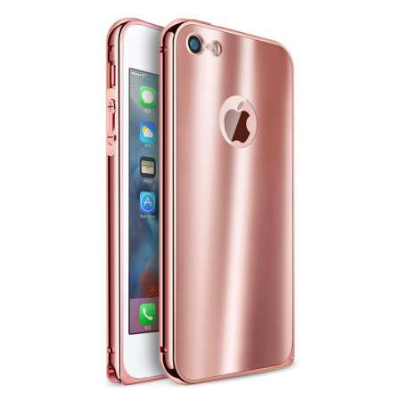 JFX Apple SE เคสมือถือ iPhone SE ขอบโลหะ 5s และวางแสงสะท้อนเคสฝาหลังเคสป้องกัน
