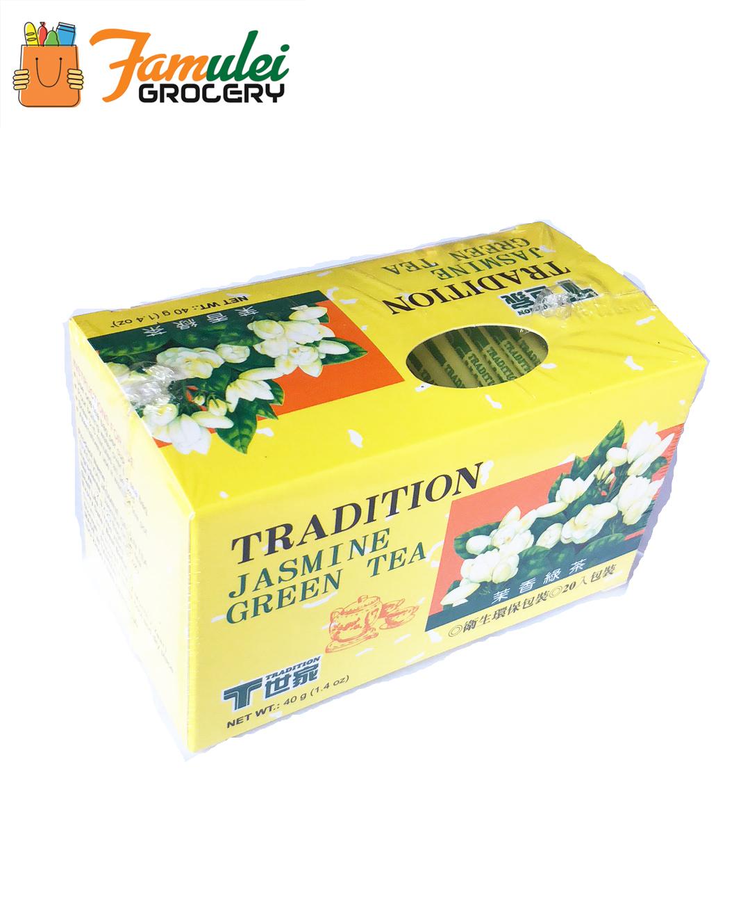 TRADITION Taiwan Jasmine Green Tea 20 Bags Lazada PH
