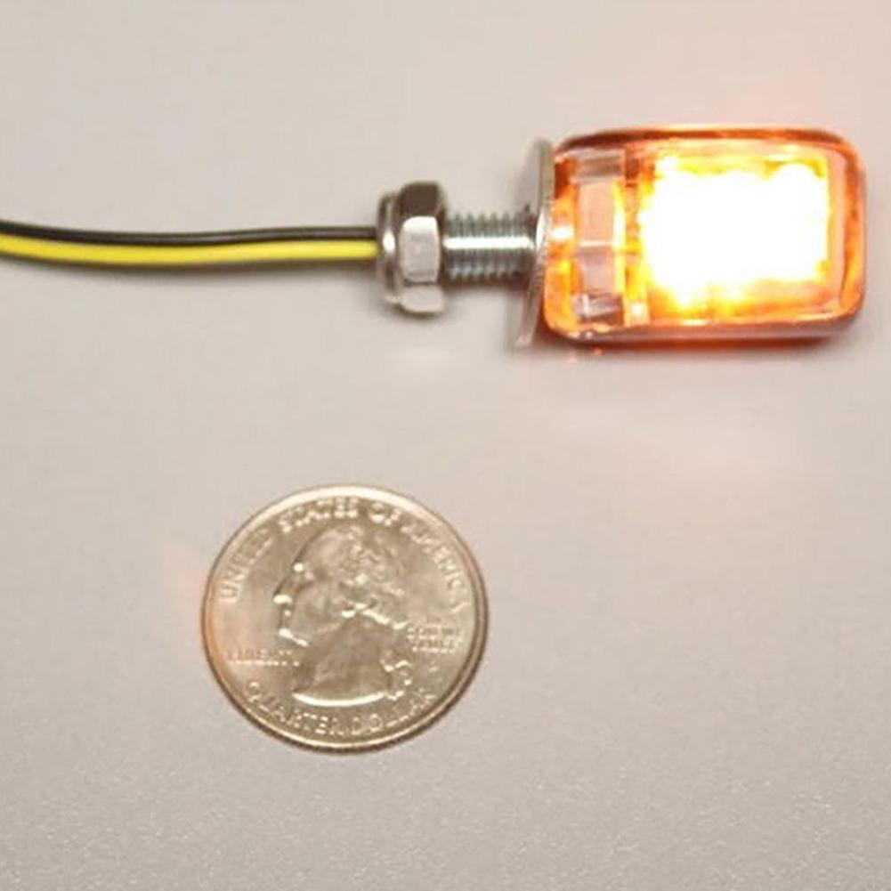 2 Đèn LED Xi Nhan Xe Máy Đóng Gói Đèn Báo Hiệu Đèn Nháy