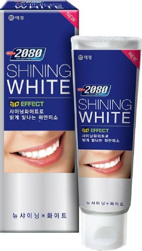 shining white toothpaste