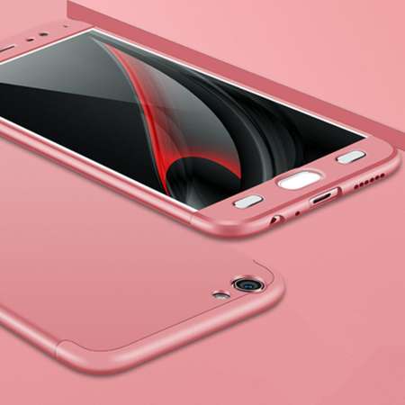 เคสโทรศัพท์สำหรับ Vivo V5 PLUS/V5 +, 3 in 1 Double DIP 360 ° ป้องกัน Ultra พลาสติกแข็งบาง/PC เคสโทรศัพท์เคลือบ [ป้องกันตก] โทรศัพท์ [กันกระแทก]/เคสปกป้องโทรศัพท์สำหรับ Vivo V5 PLUS/V5 + - INTL