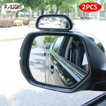 Side Angle Auxiliary Blind Spot Wide View Mirror Small Rearview Car Frameles NEW
