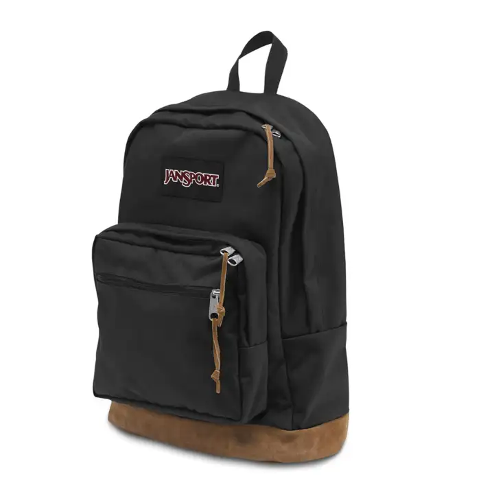 classic black jansport backpack