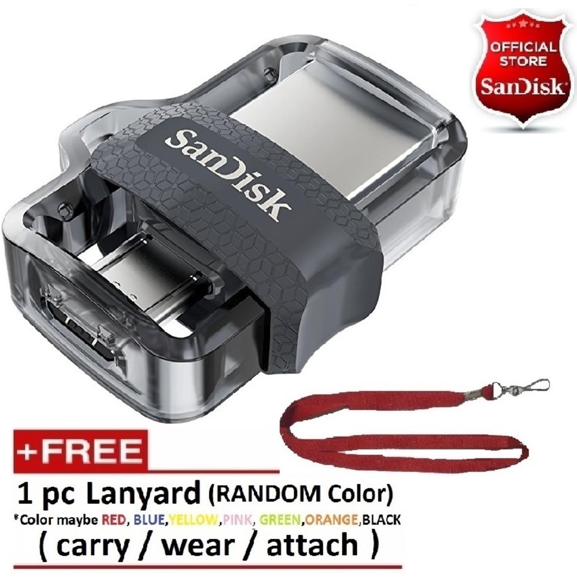  Sandisk 64 GB 2 in 1 OTG Dual Drive M3.0 USB 3.0 for PC and Android OTG Devices