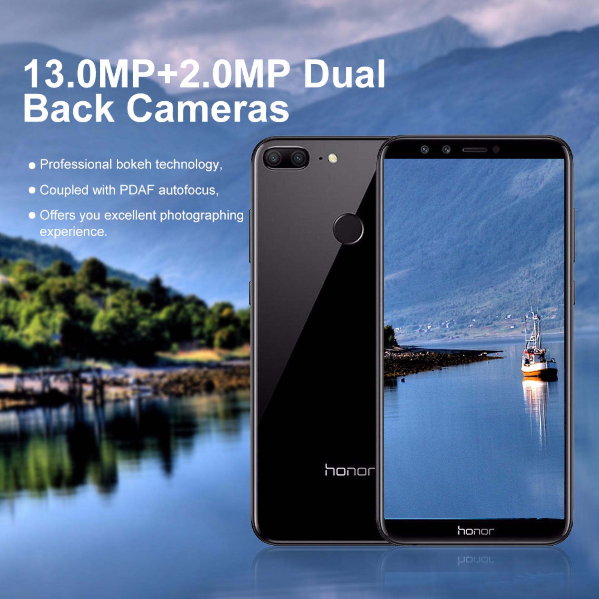 Original Global Version HUAWEI Honor 9 Lite 4G Phablet 5.65 inch Android 8.0 Kirin 659 Octa Core 3GB RAM 32GB ROM 3000mAh Battery Fingerprint Recognition