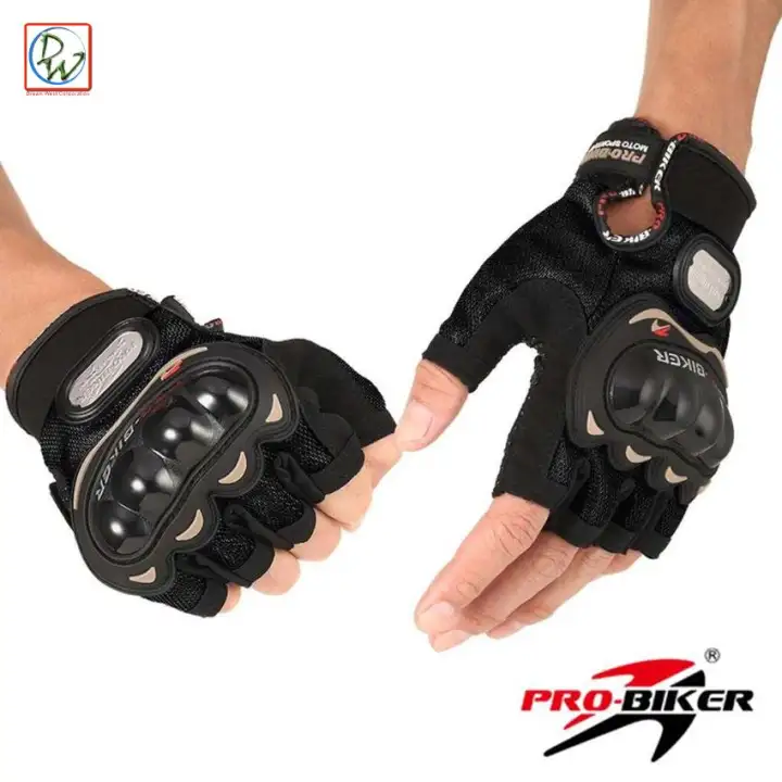 pro biker half finger gloves