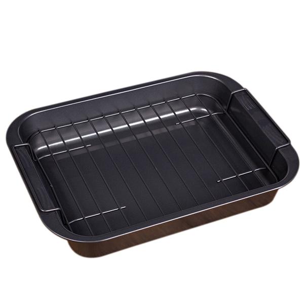 Deepen Rectangular Bakeware Non-stick Cake Mould Bread Loaf Pans Toast Brownie Mold Baking Tools Kitchen Dining Bar Supplies