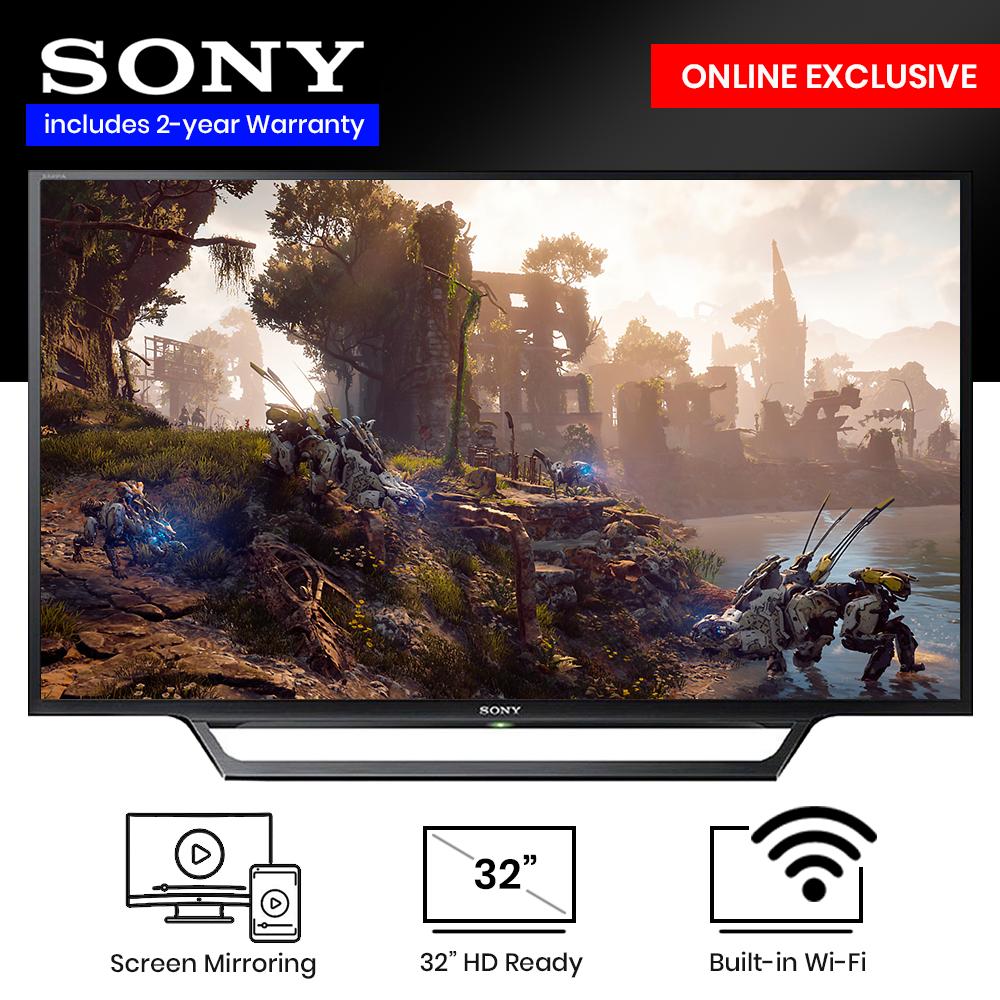 Sony Bravia 32 Inch Screen Built-in Wi-Fi HD Ready LED TV KDL-32W607D