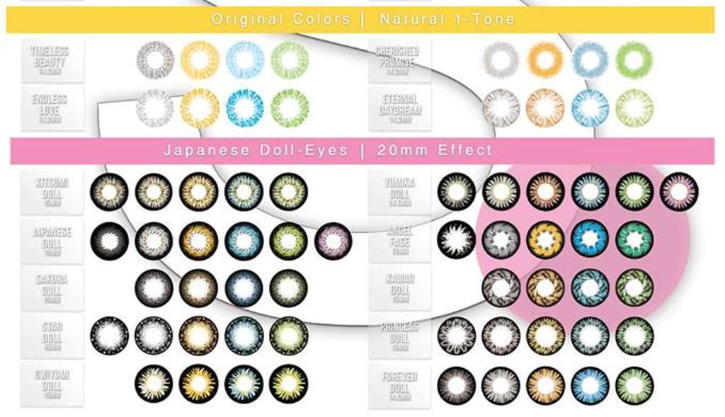 BUY 1 GET 1 PAIR FREE SPARKLE CONTACT LENSES 14.2MM Good for 1 year