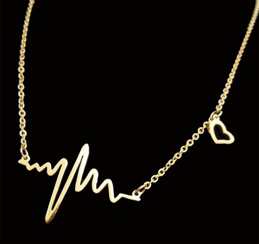 Heartbeat Gold Necklace | Lazada PH