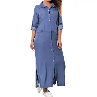 t shirt dress denim