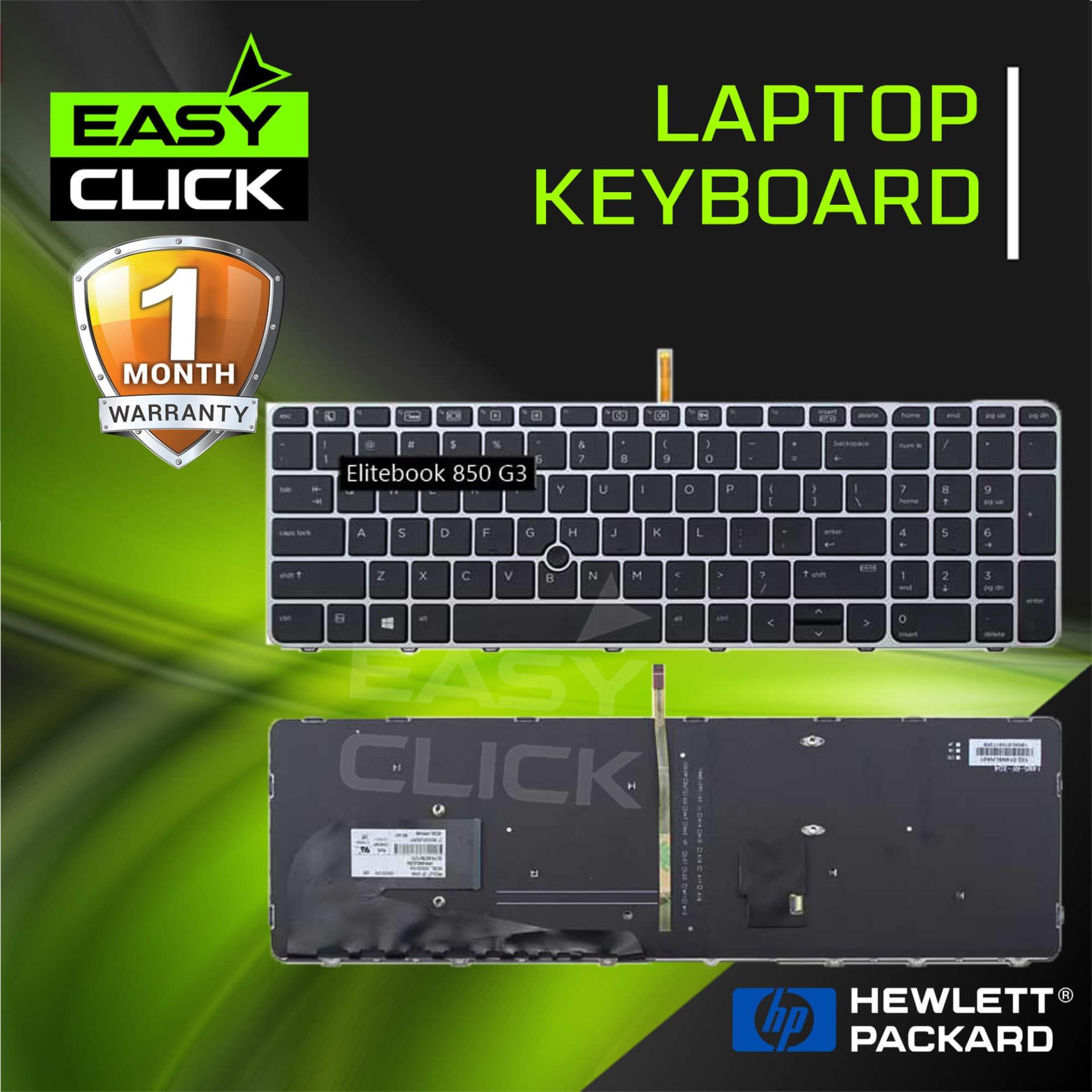 Laptop Notebook Keyboard For Hp Elitebook 850 G3 Hp Zbook 15u G3 Us Keyboard Silver Frame Black 4525