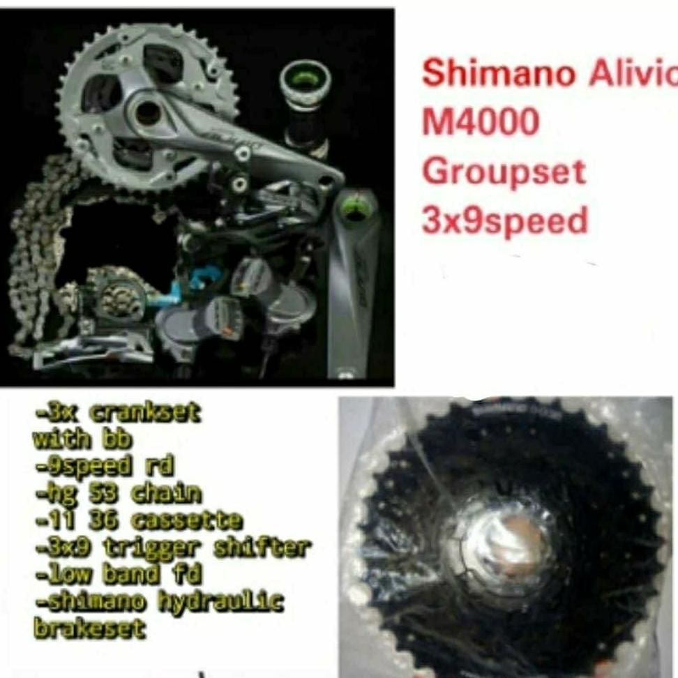 alivio groupset