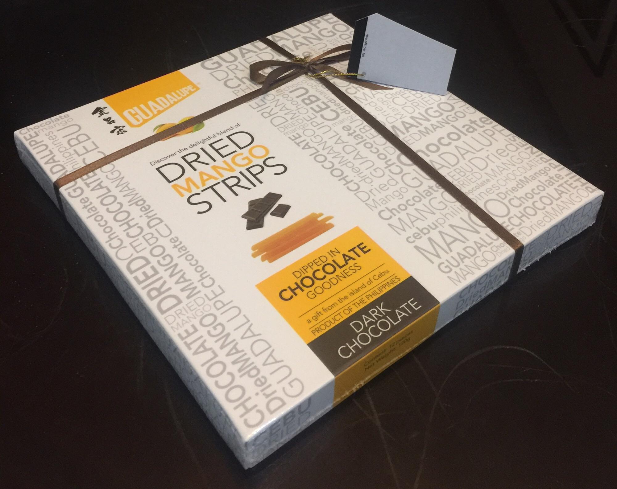 Guadalupe Dried Mango Strips (Dipped in Milk Chocolate, 120g) Lazada PH