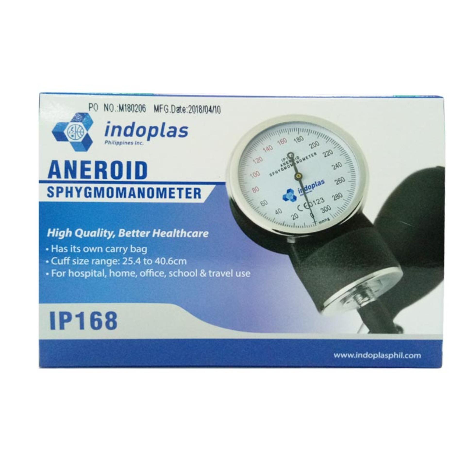 Indoplas Aneroid Blood Pressure Sphygmomanometer IP168 review and price