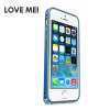 รัก MEI ซื้อหนึ่งแถมหนึ่ง Apple 5S ตรงขอบ双色扣โลหะแบบกรอบ iPhone 5S เคสมือถือถุงป้องกันอลูมิเนียมยาก SE เบาเป็นพิเศษบางเฉียบระบายความร้อนเรียบง่ายน้ำผู้ชายและผู้หญิง