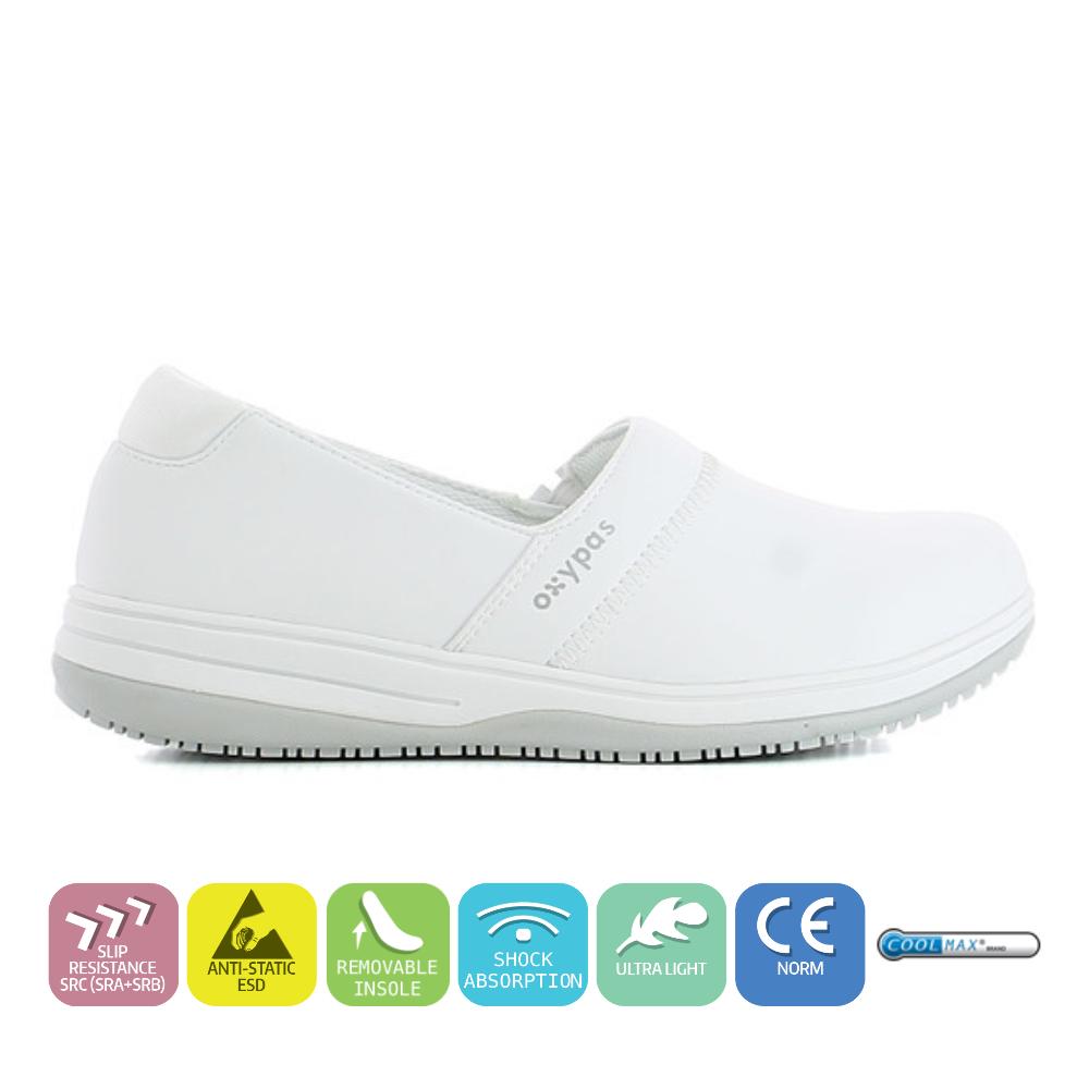 Oxypas SUZY (White) Women's Quality & Comfortable Slip-On Anti-Fatigue Shoes  or Doctors, Nurses, Medical & Healthcare Professionals, Hospital, Spa,  Laundry, Hotel, Beauty & Wellness Personnel | Lazada PH