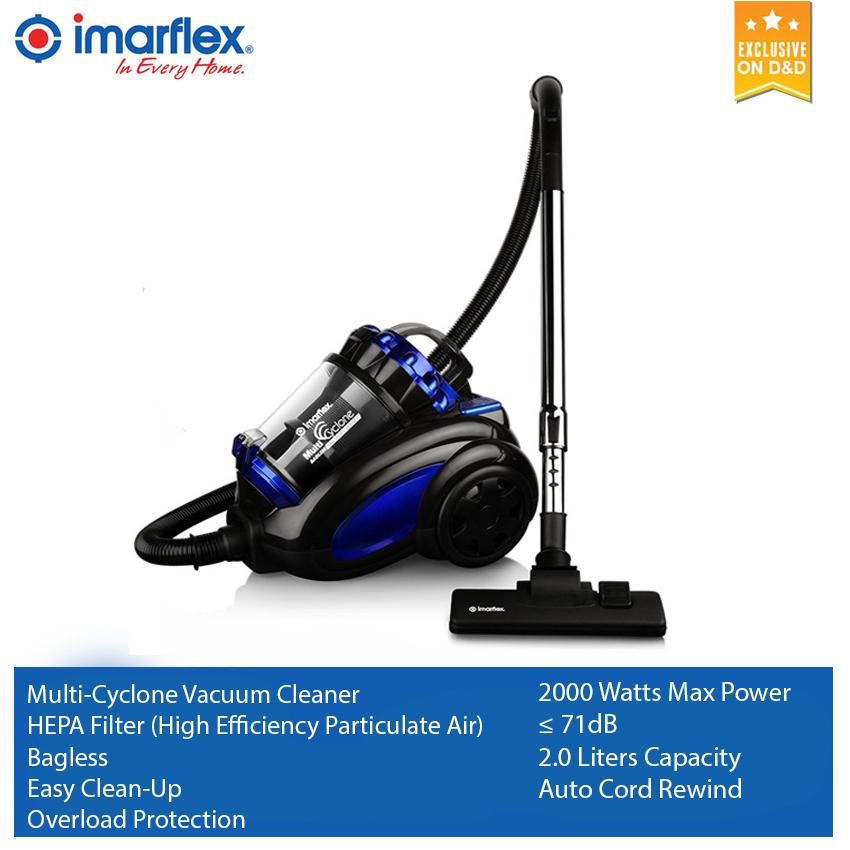 Imarflex IV2050B Multicyclone Vacuum Cleaner Bagless 2L review and price