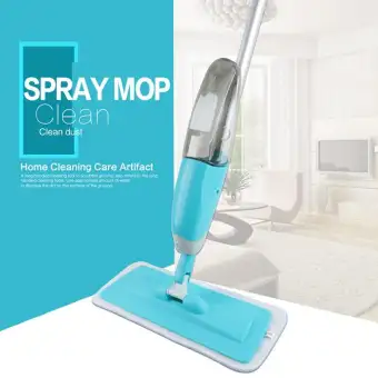 Home Spray Cleaning Floor Mop Dry Mops With Automatic Removable