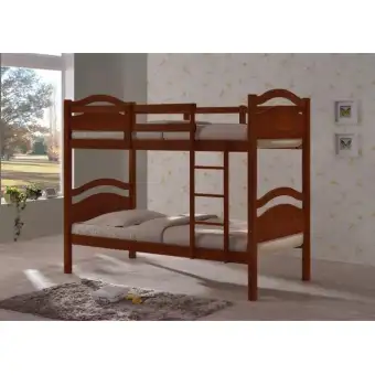 Ihome Sarah Wooden Double Deck Bed Lazada Ph