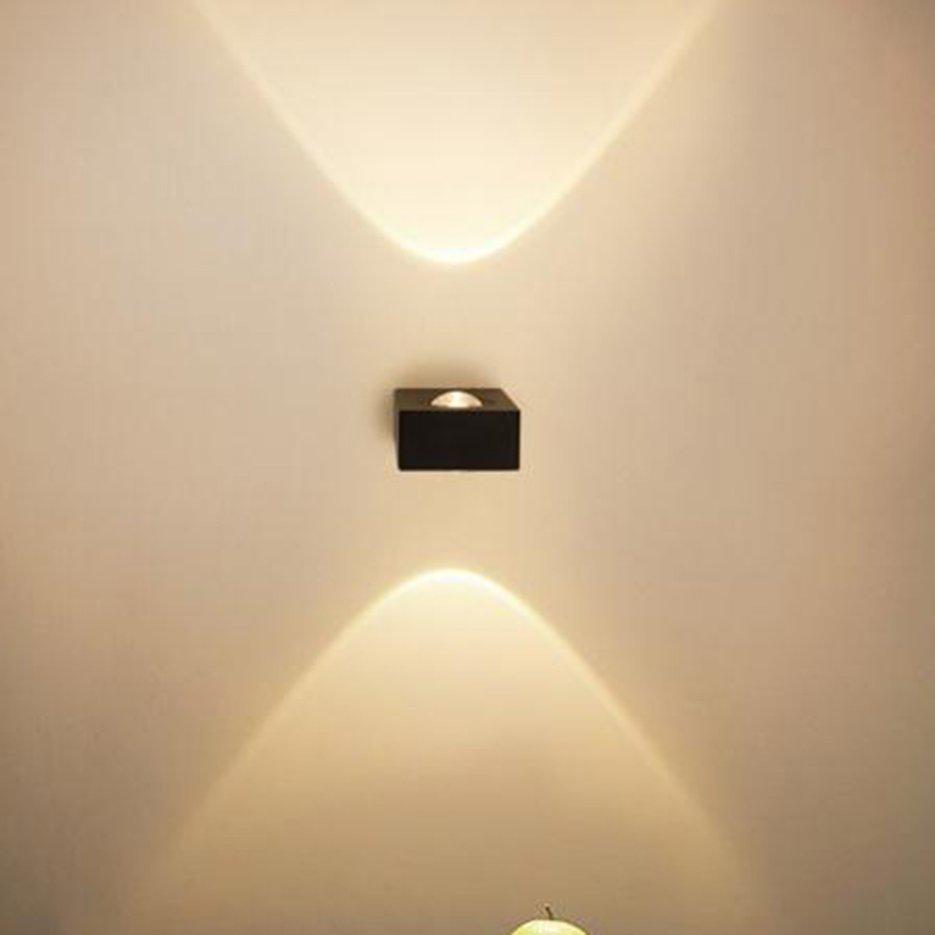 Nóng Người Bán Sáng Tạo Mặt Đơn ĐÈN LED Dán Tường Phòng Ngủ Hiên Nhà Khách Sạn Sconces Đèn