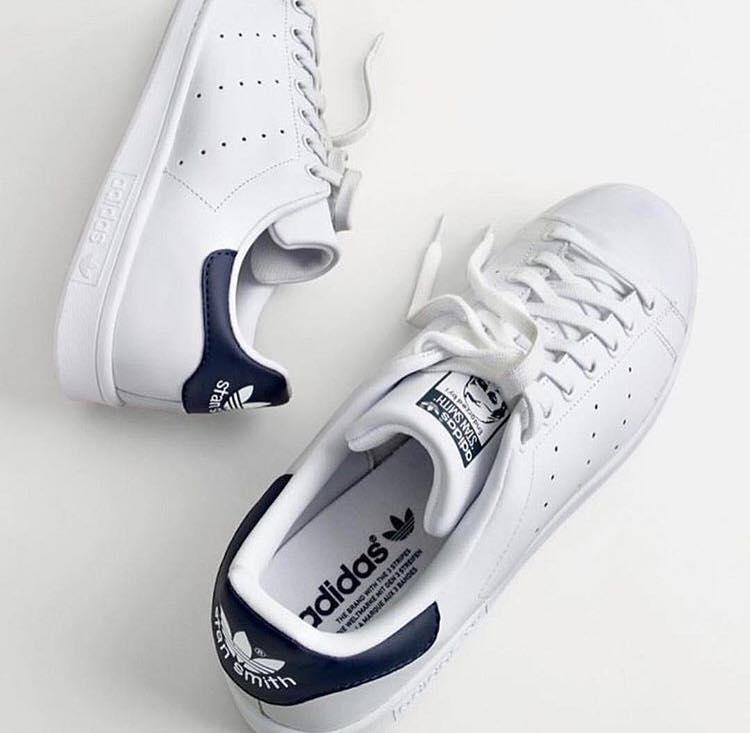 Stansmith Navy Blue Tab for men and women | Lazada PH