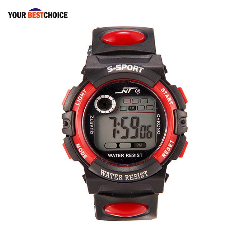 YBC Children Multifunction Digital Wrist Watch Luminous Electronic