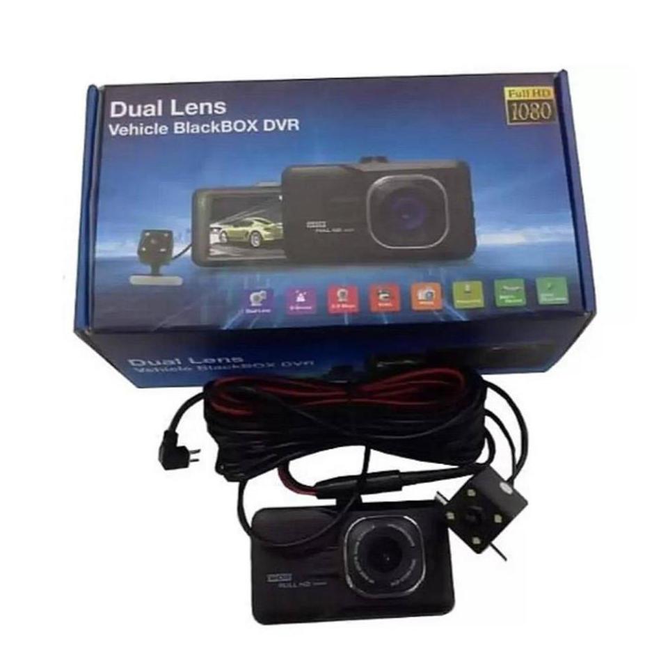 Dual Lens Vehicle Blackbox DVR full HD 1080 (Black) review and price