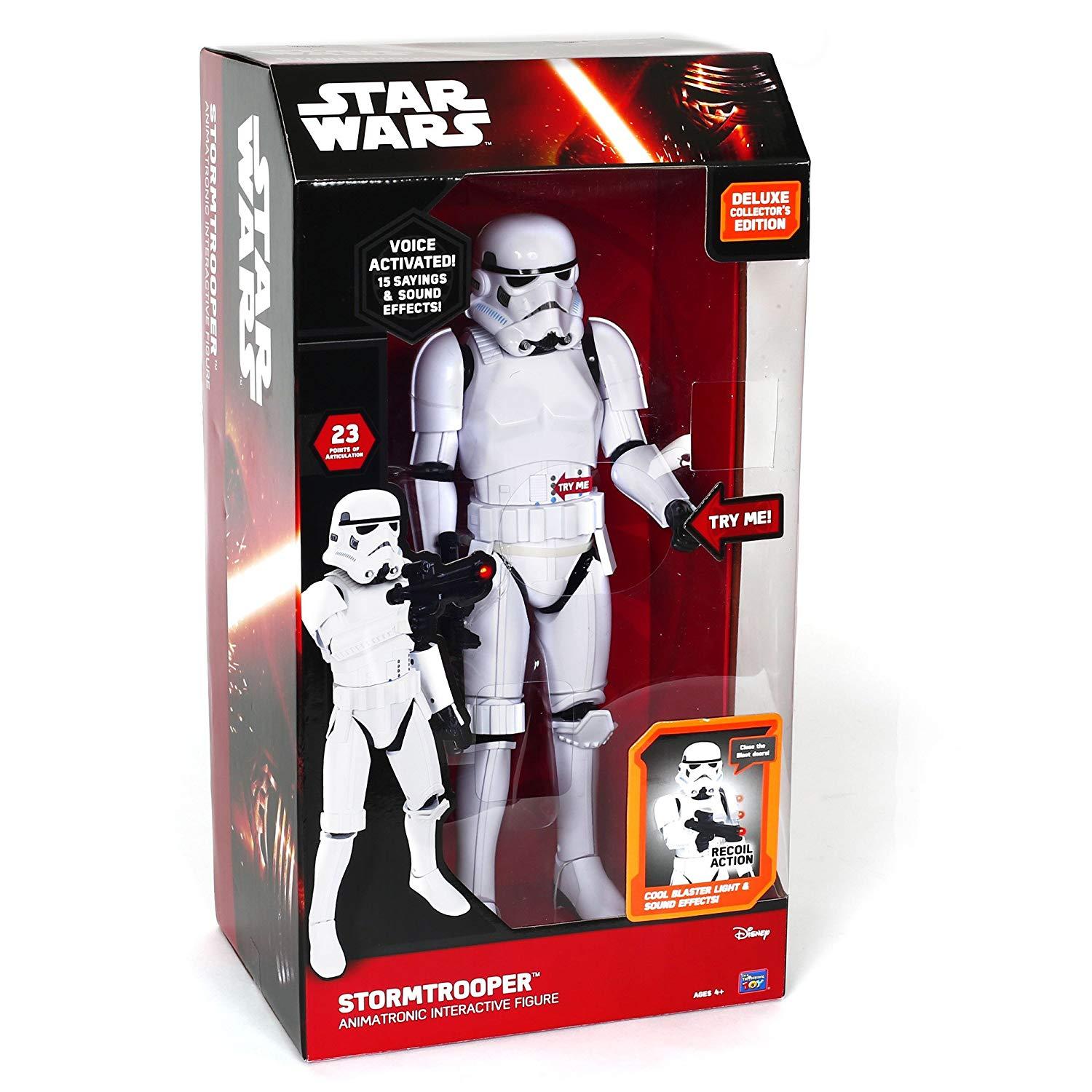 Stormtrooper Animatronic Interactive Figure Star Wars 16 inches