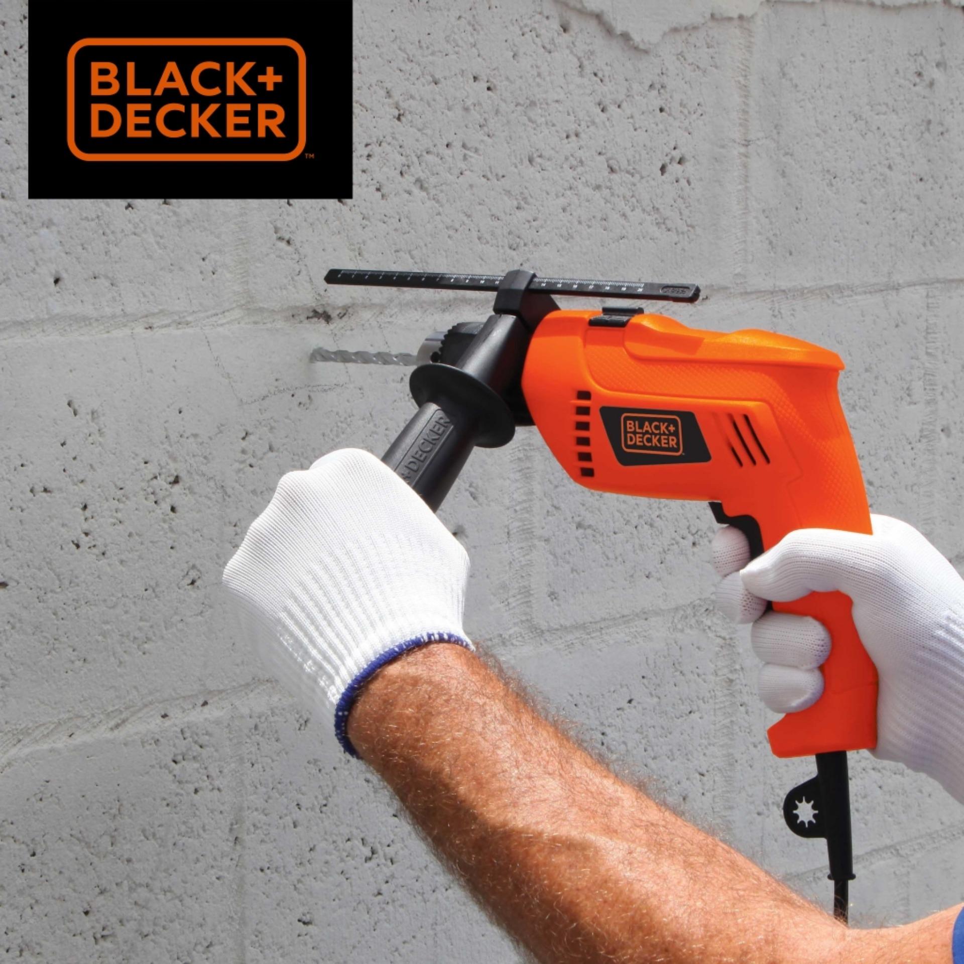 Black+Decker HD555KMPR 550W 13mm Hammer Drill Driver, Power Tools, Power  and Hand Tools, Abenson Hardware